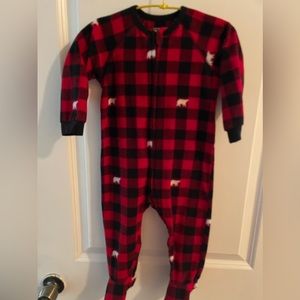 Children’s place footie pjs size 12-18 months